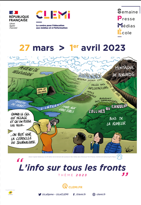 Affiche semaine de la presse